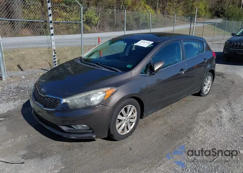 2014 Kia Forte Ex из США, поврежденный, VIN KNAFX5A80E5163844